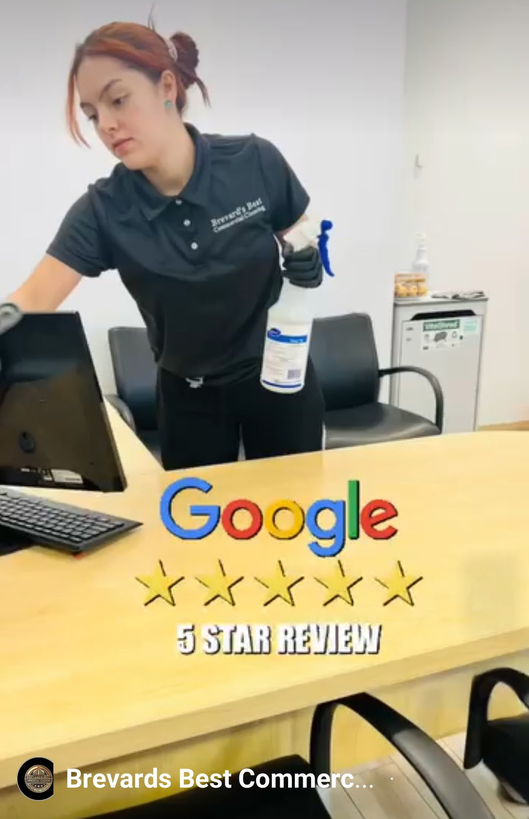 Office window cleaning service